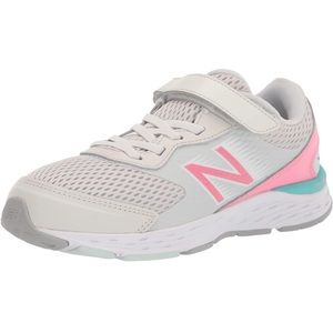 New Balance Girls 680v6 Bungee Grey/Pink sz 6